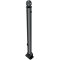 Ornamental bollard | Series 474B | � 76 mm | foldable, self-engaging lockto be fixed by plugs, with base plate 100 x 150 mm | with triangular locking mechanism acc. with DIN 3223 | without eyelet